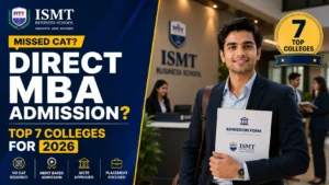 Direct admission in MBA 2026 showing top MBA colleges offering admission without CAT or entrance exam in Mumbai